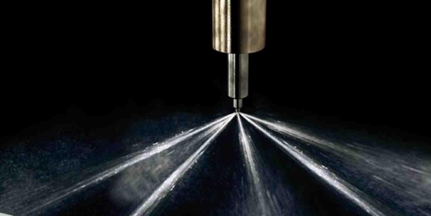 Uneven injector spray showing streaks instead of mist