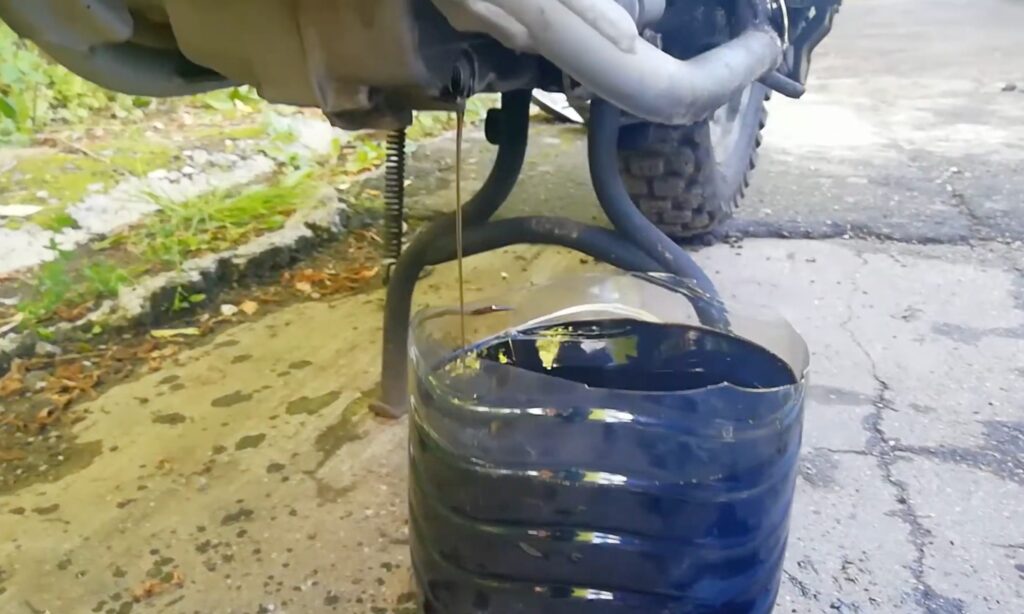 Engine Flush for motorcycles